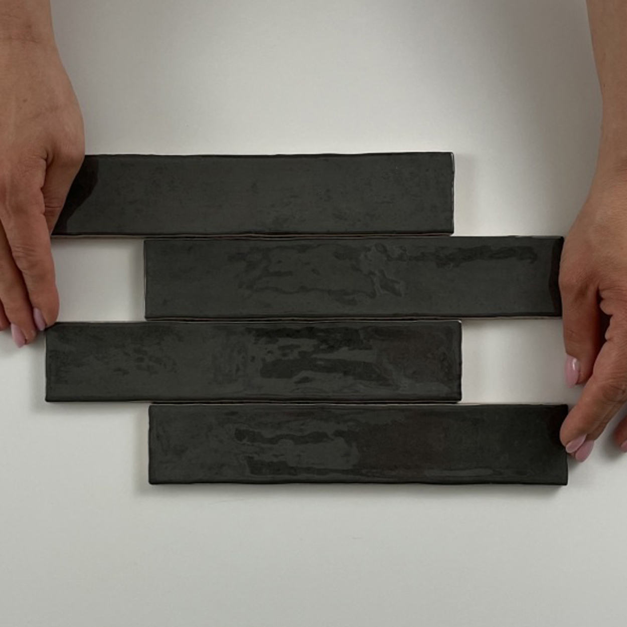 Cifre Ceramica Kalon Anthracite Wandtegel 5x25cm